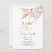 Baby shower woestijn kaart (Voorkant)