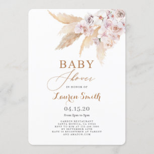 Baby shower woestijn kaart
