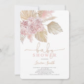 Baby shower woestijn kaart (Voorkant)