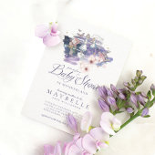 Baby shower Wonderland Magical Alice in Wonderland Kaart