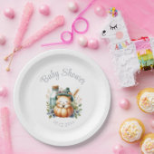 Baby shower Woodland Animal Papieren Bordje (Feest)
