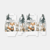 Baby shower Woodland Bedankdoosjes (Uitgevouwen)