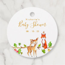 Baby shower Woodland