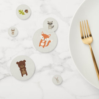 Baby shower Woodland Confetti