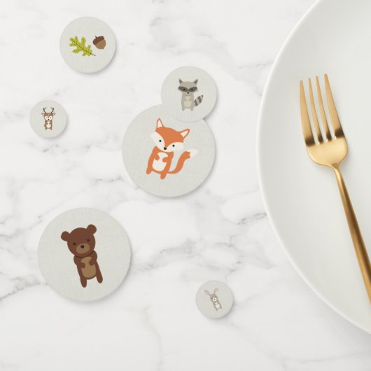 Baby shower Woodland Confetti (Groep)