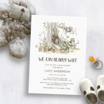 Baby shower Woodland