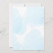 Baby shower Woodland Kaart (Achterkant)