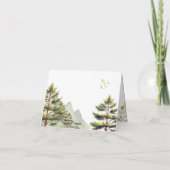 Baby shower Woodland Mushroom Bedankkaart (Achterkant)