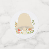 Baby shower Woodland Mushroom Confetti (Kleine voorkant)
