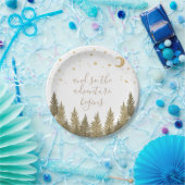 Baby shower Woodland Papieren Bordje (Feest)