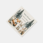 Baby shower Woodland Servet (Hoek)