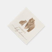 Baby shower Woodland Servet (Hoek)