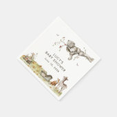 Baby shower Woodland Servet (Hoek)