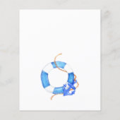 Baby shower zeezeiljongen (Achterkant)