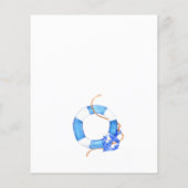 Baby shower zeezeilpastelbegroting (Achterkant)