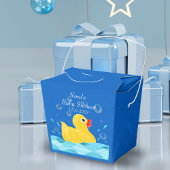 Baby shower zoete Rubber Ducky Bubbles Bedankdoosjes