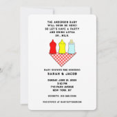 Baby shower zomer kaart (Voorkant)