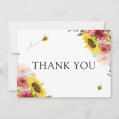 Baby shower zonnebloemen (Voorkant)