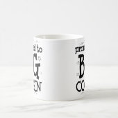 baby shower Zwangerschap Aankondiging grote neef M Koffiemok (Center)