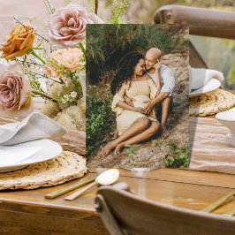 Baby shower Zwangerschap Foto Tafel Display Fotoplaat