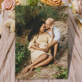 Baby shower Zwangerschap Foto Tafel Display Fotoplaat