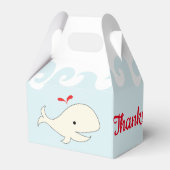 Baby shower zwembad bedankdoosjes (Achterkant)