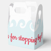 Baby shower zwembad bedankdoosjes (Geopend)