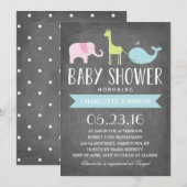 baby showers | Baby shower Kaart (Voorkant / Achterkant)