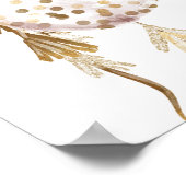 Baby showers ballonnen poster (Hoek)