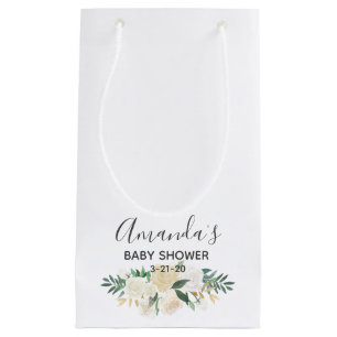 baby showers bloemen klein cadeauzakje