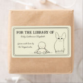  Baby showers Boeken voor Baby Bladplaat Etiket (Insitu)