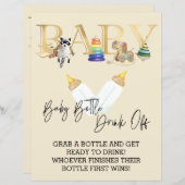 Baby showers Drink van Chug Game (Voorkant / Achterkant)