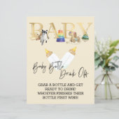 Baby showers Drink van Chug Game (Staand voorkant)