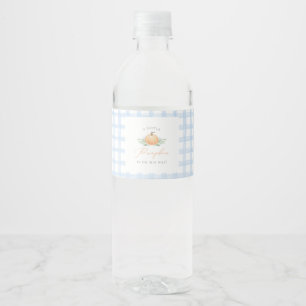 Baby showers flesetiket Een beetje pompoen Waterfles Etiket