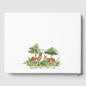 Baby showers herenbos gastenboek (Achterkant)