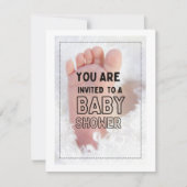 baby showers kaart (Voorkant)