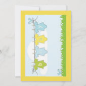 baby showers kaart (Achterkant)