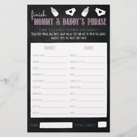 Baby showers Kaarten voor paren (Voorkant)