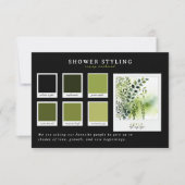 Baby showers kleding | Apple Orchard Palette Kaart (Voorkant)