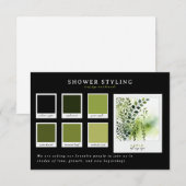 Baby showers kleding | Apple Orchard Palette Kaart (Voorkant / Achterkant)