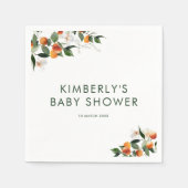 baby showers luiers servet (Voorkant)