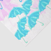 Baby showers pastelparaplu tissuepapier (Detail)