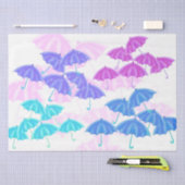 Baby showers pastelparaplu tissuepapier (Craft)