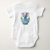 Baby showers  romper (Achterkant)