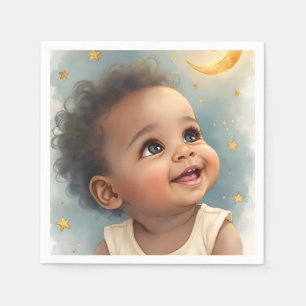 Baby showers servet – Een Little Star Baby Design