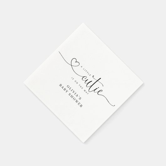 Baby showers servetten (Hoek)