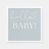 baby showers servetten (Voorkant)