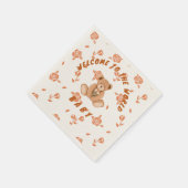 Baby showers servetten (Hoek)