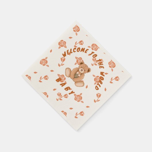 Baby showers servetten (Hoek)