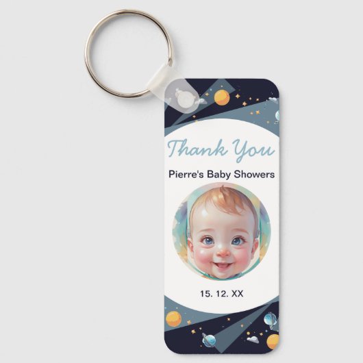 baby showers sleutelhanger (Voorkant)